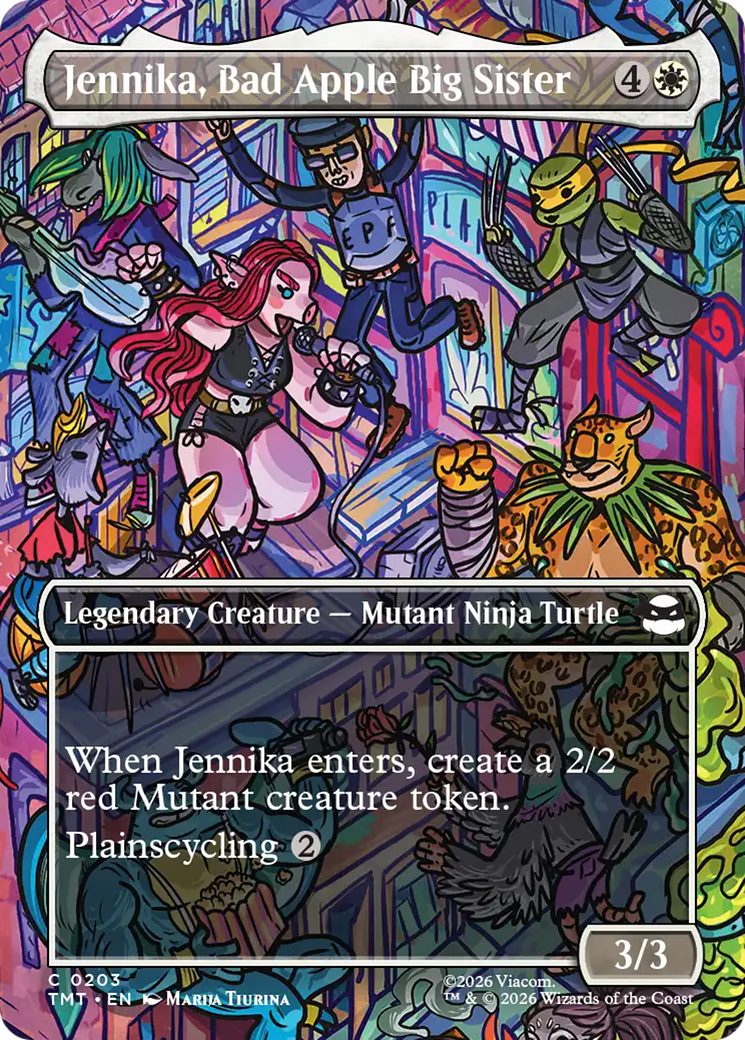 Jennika, Bad Apple Big Sister (Borderless) [Teenage Mutant Ninja Turtles] | Exor Games Summserside