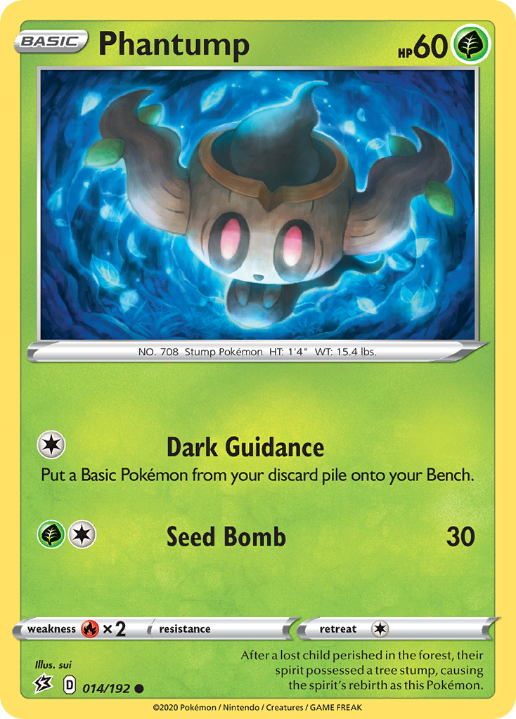 Phantump (014/192) [Sword & Shield: Rebel Clash] | Exor Games Summserside