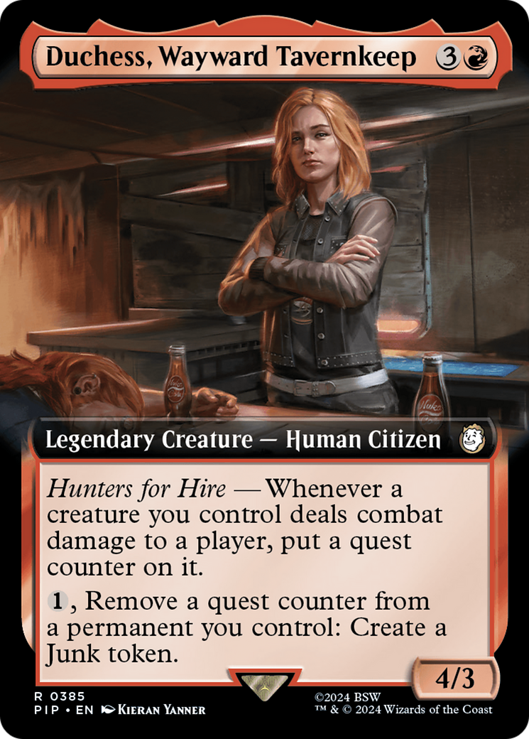 Duchess, Wayward Tavernkeep (Extended Art) [Fallout] | Exor Games Summserside