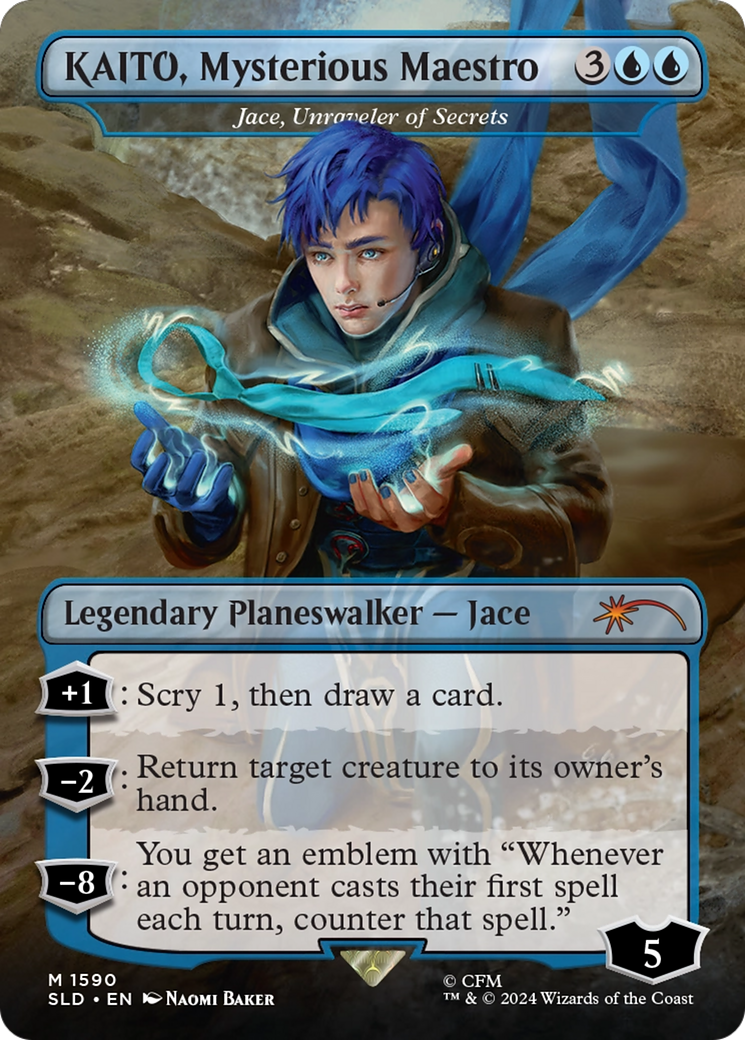 KAITO, Mysterious Maestro - Jace, Unraveler of Secrets [Secret Lair Drop Series] | Exor Games Summserside