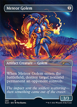 Meteor Golem (Borderless) [Secret Lair Drop Series] | Exor Games Summserside