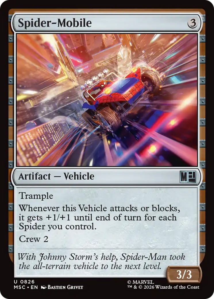 Spider-Mobile [Marvel Super Heroes Commander] | Exor Games Summserside