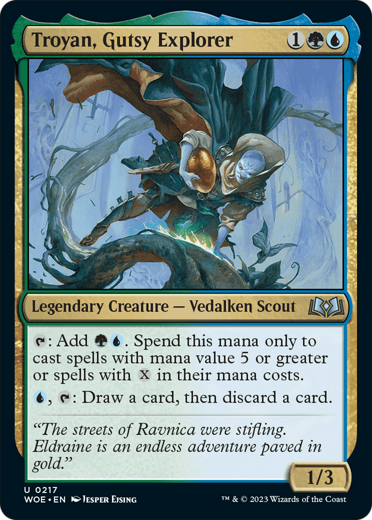 Troyan, Gutsy Explorer [Wilds of Eldraine] | Exor Games Summserside