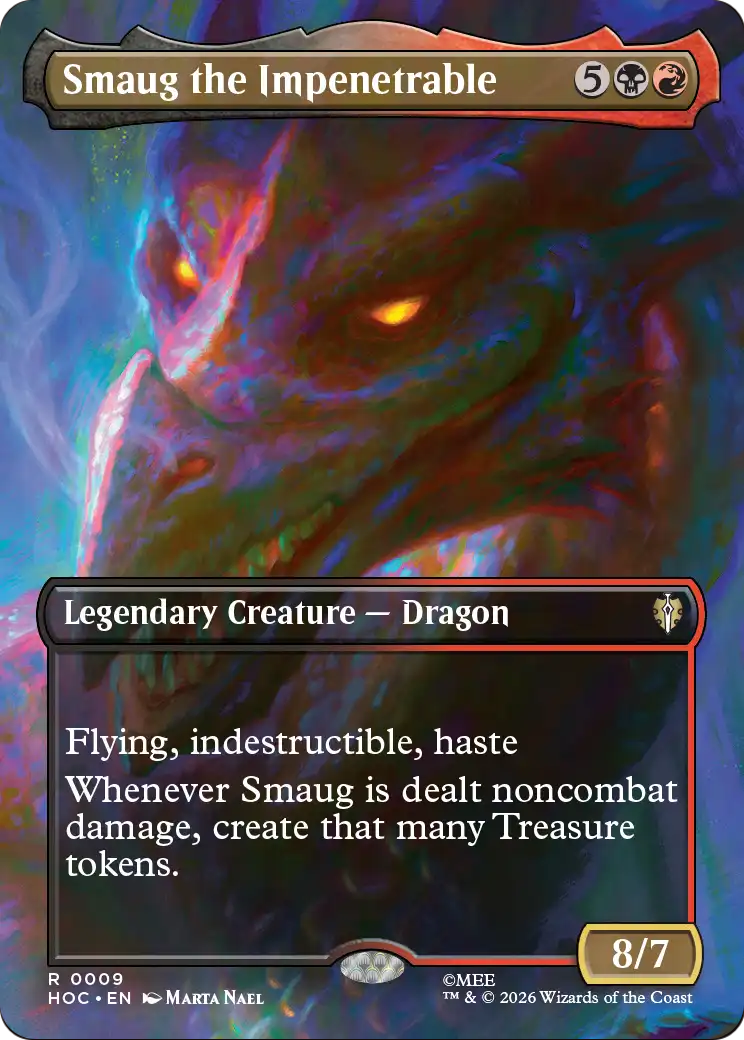 Smaug the Impenetrable (Borderless) [The Hobbit: Eternal-Legal] | Exor Games Summserside