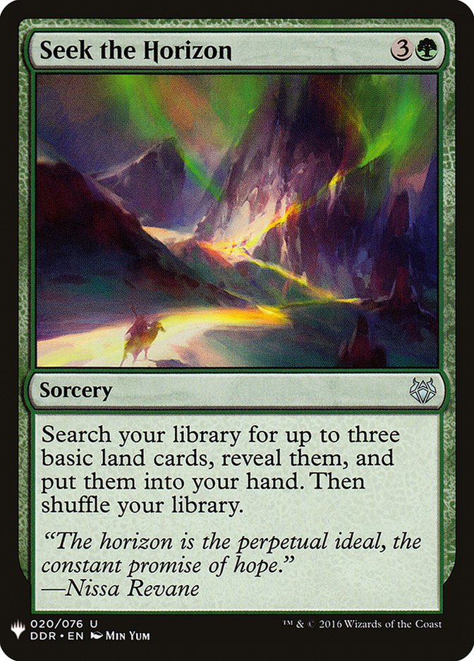 Seek the Horizon [Mystery Booster] | Exor Games Summserside