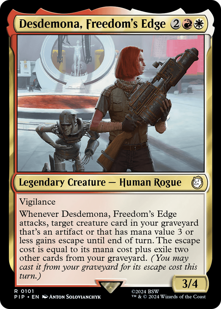 Desdemona, Freedom's Edge [Fallout] | Exor Games Summserside