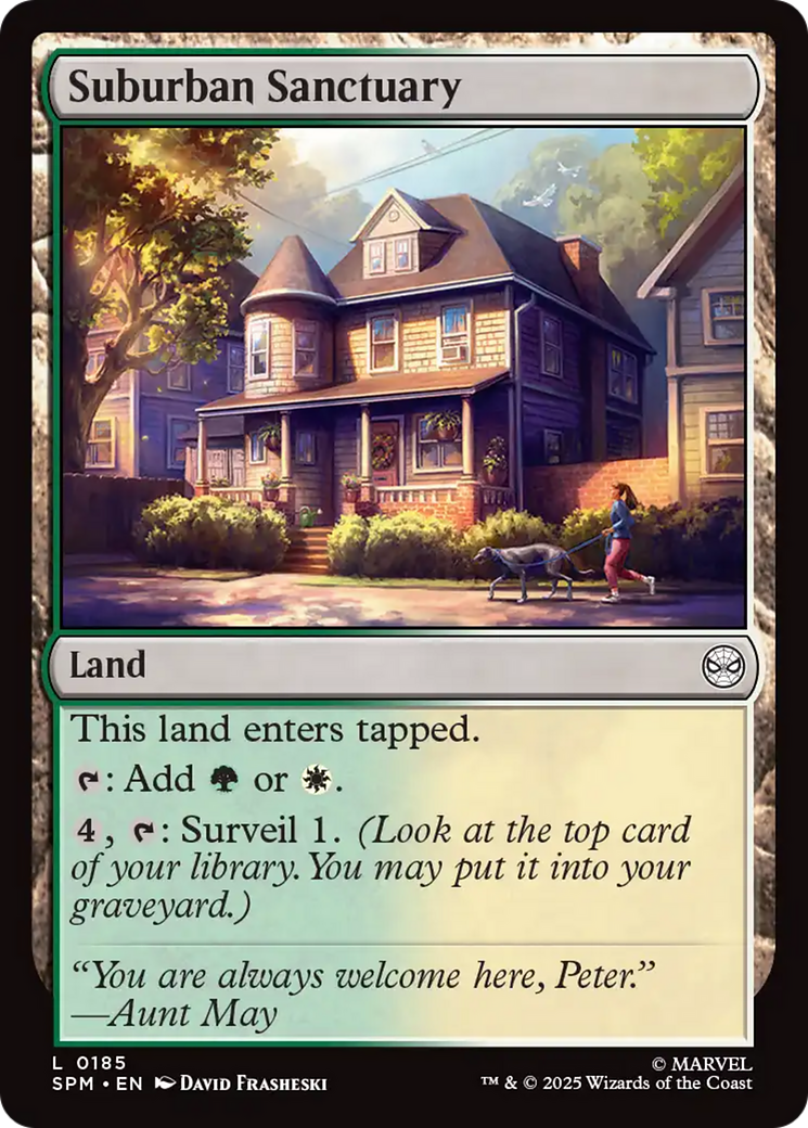 Suburban Sanctuary [Marvel's Spider-Man] | Exor Games Summserside