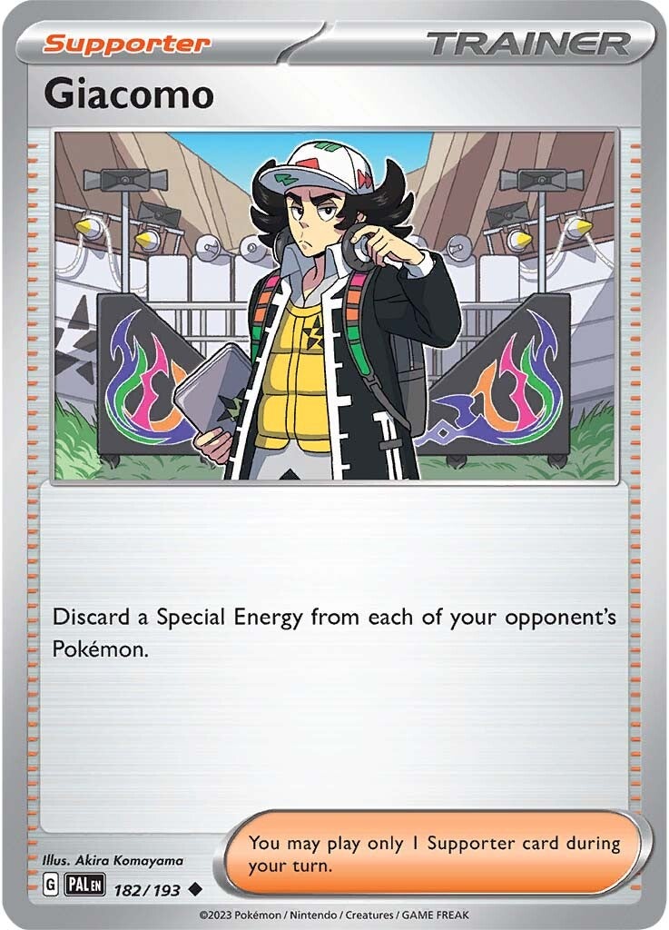 Giacomo (182/193) [Scarlet & Violet: Paldea Evolved] | Exor Games Summserside