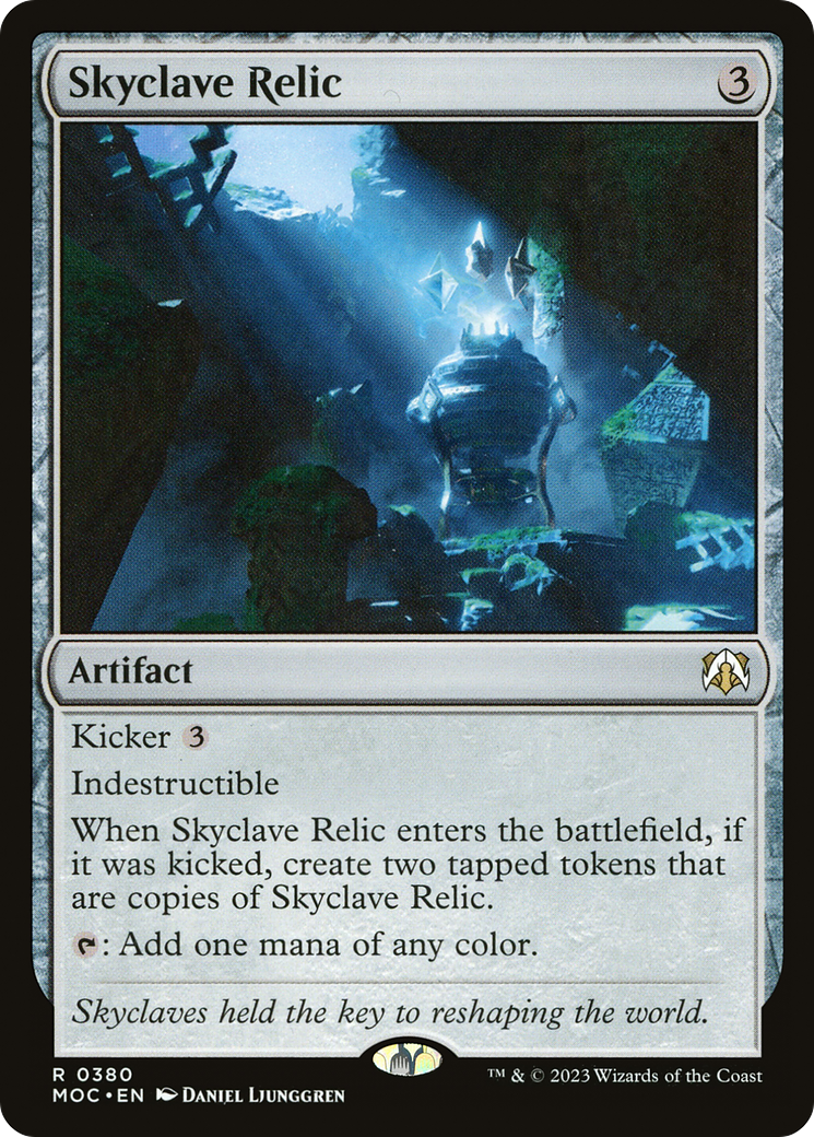 Skyclave Relic [March of the Machine Commander] | Exor Games Summserside