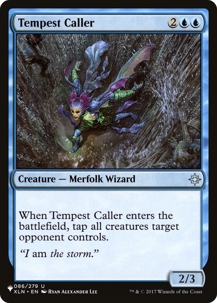 Tempest Caller [The List] | Exor Games Summserside