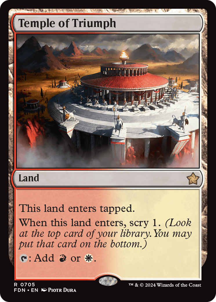 Temple of Triumph [Foundations] | Exor Games Summserside
