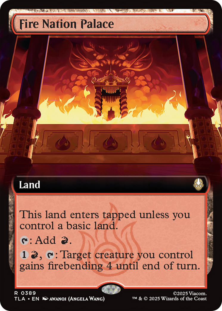 Fire Nation Palace (Extended Art) [Avatar: The Last Airbender] | Exor Games Summserside