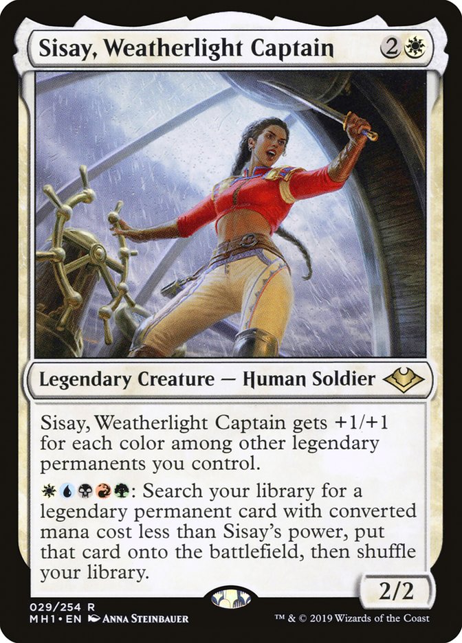 Sisay, Weatherlight Captain [Modern Horizons] | Exor Games Summserside