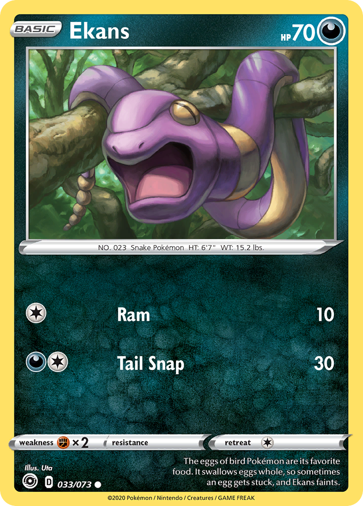 Ekans (033/073) [Sword & Shield: Champion's Path] | Exor Games Summserside