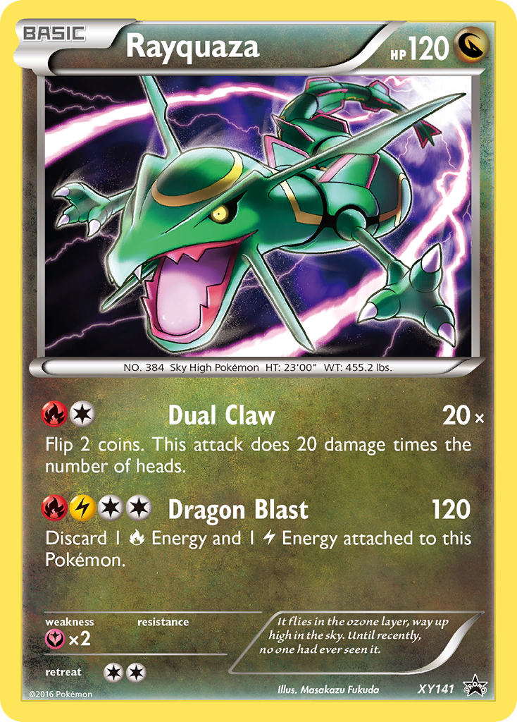 Rayquaza (XY141) [XY: Black Star Promos] | Exor Games Summserside