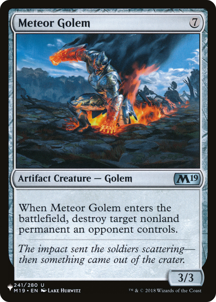 Meteor Golem [Secret Lair: From Cute to Brute] | Exor Games Summserside