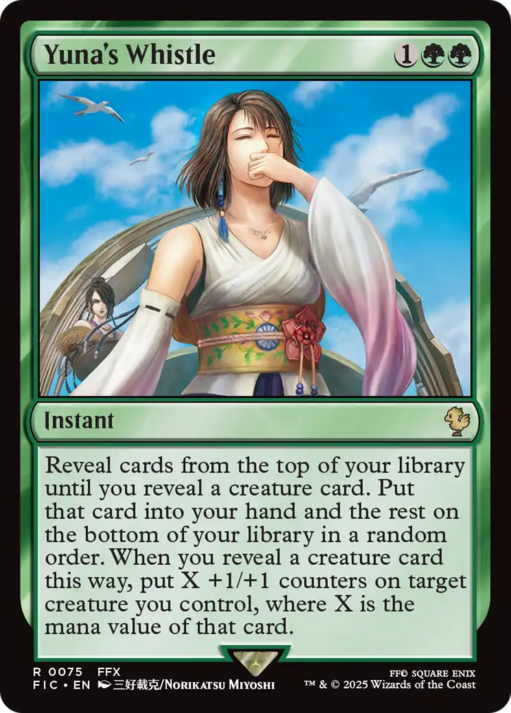 Yuna's Whistle [FINAL FANTASY Commander] | Exor Games Summserside