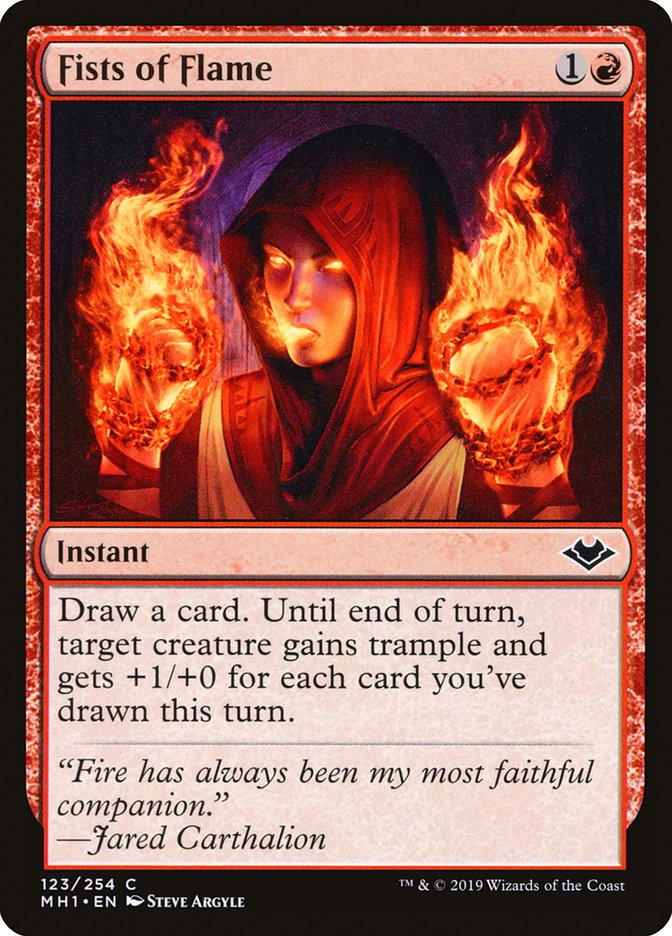 Fists of Flame [Modern Horizons] | Exor Games Summserside