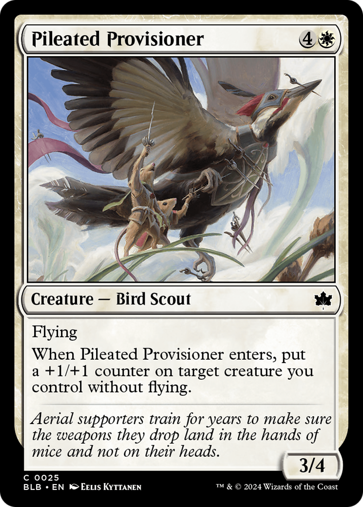 Pileated Provisioner [Bloomburrow] | Exor Games Summserside