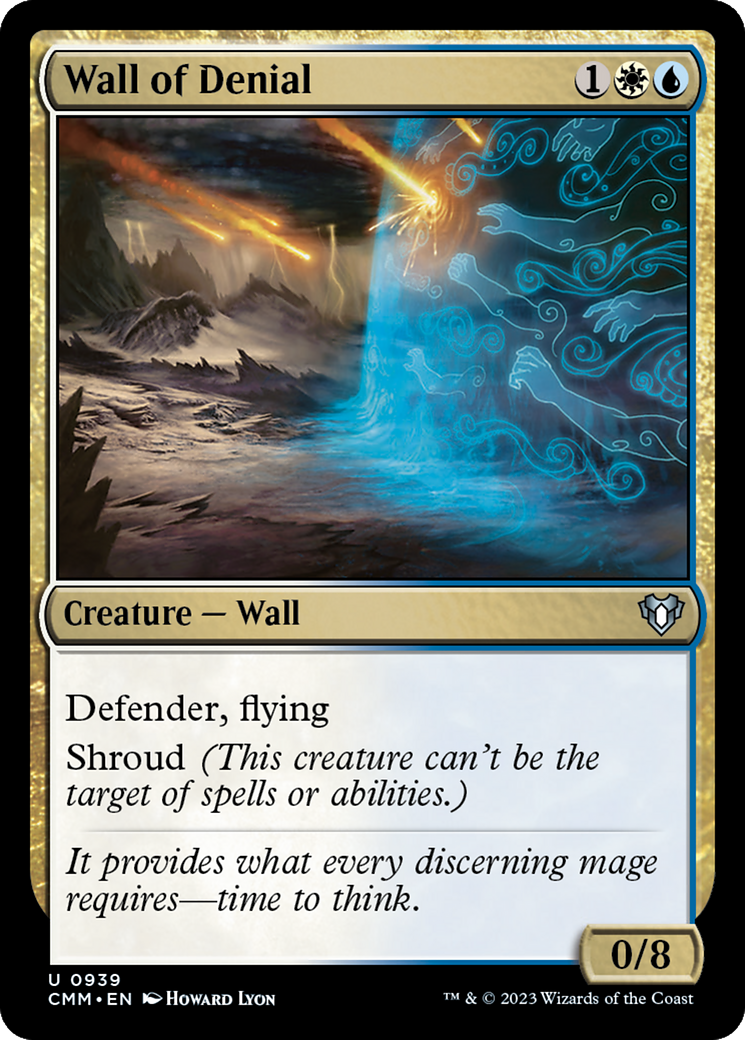 Wall of Denial [Commander Masters] | Exor Games Summserside