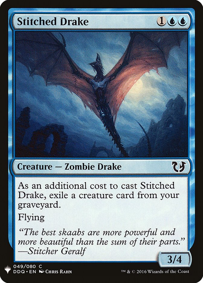 Stitched Drake [Mystery Booster] | Exor Games Summserside