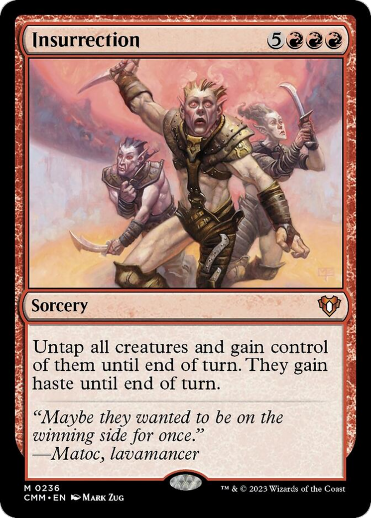Insurrection [Commander Masters] | Exor Games Summserside