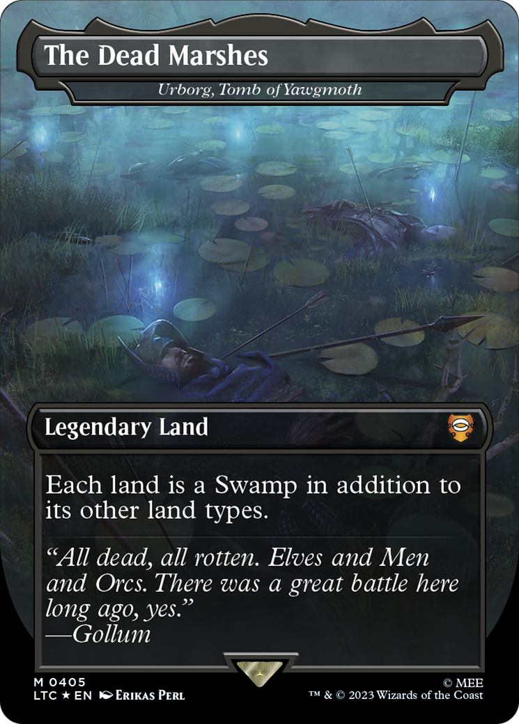 The Dead Marshes - Urborg, Tomb of Yawgmoth (Surge Foil Realms and Relics) [The Lord of the Rings: Tales of Middle-Earth Commander] | Exor Games Summserside