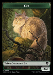 Eldrazi // Cat (0030) Double-Sided Token [Commander Masters Tokens] | Exor Games Summserside