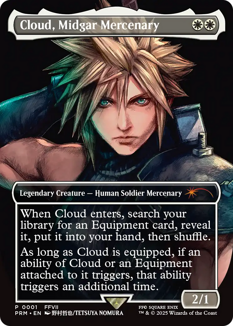 Cloud, Midgar Mercenary [Pro Tour Promos] | Exor Games Summserside