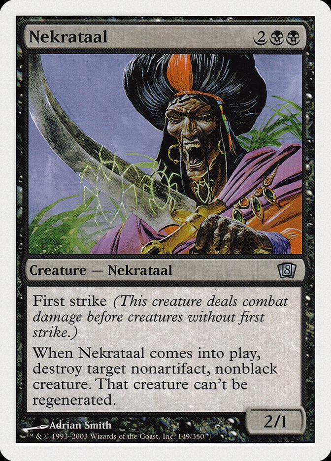 Nekrataal (8th Edition) [Oversize Cards] | Exor Games Summserside