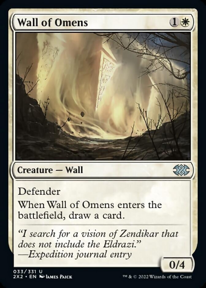 Wall of Omens [Double Masters 2022] | Exor Games Summserside