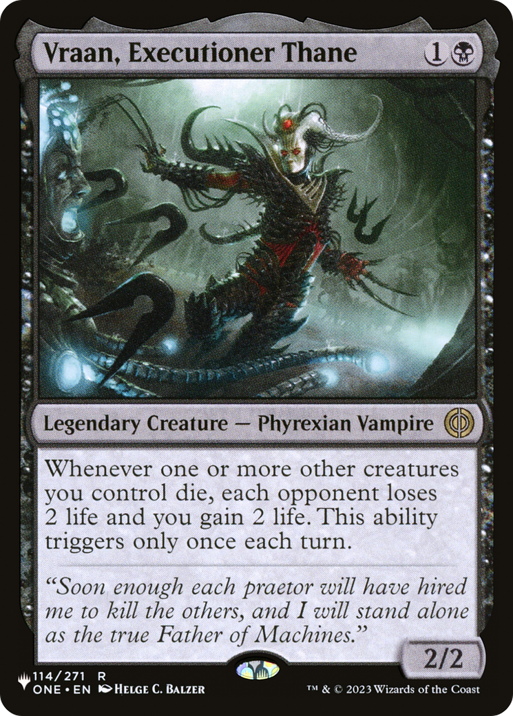 Vraan, Executioner Thane [The List] | Exor Games Summserside