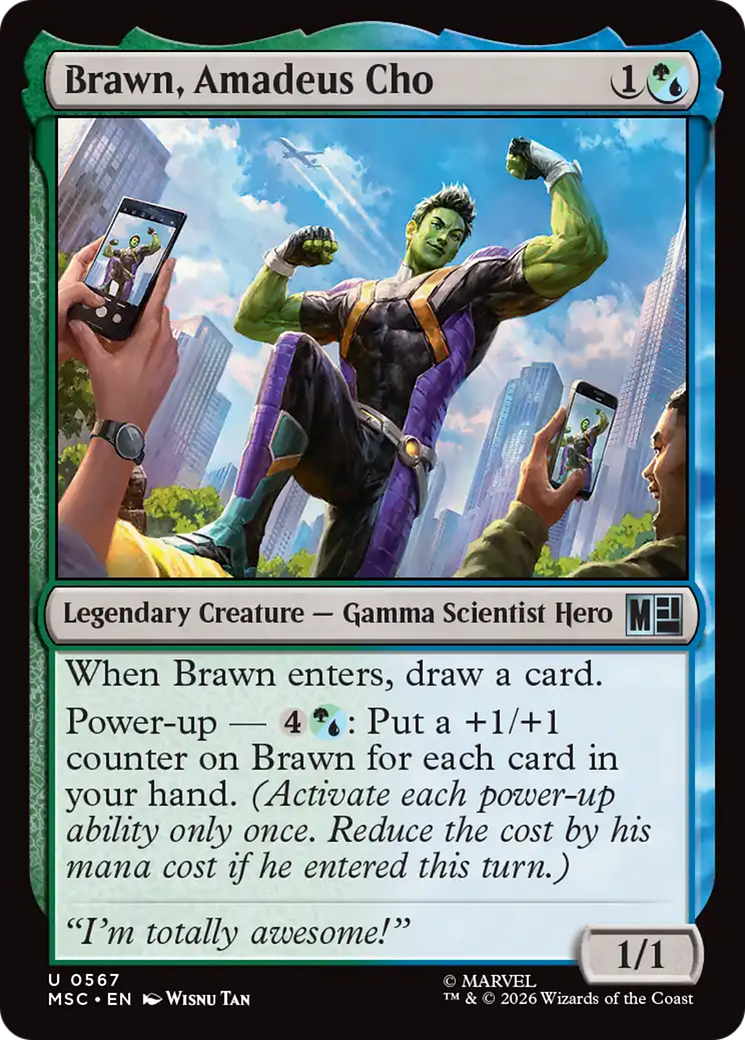Brawn, Amadeus Cho [Marvel Super Heroes] | Exor Games Summserside