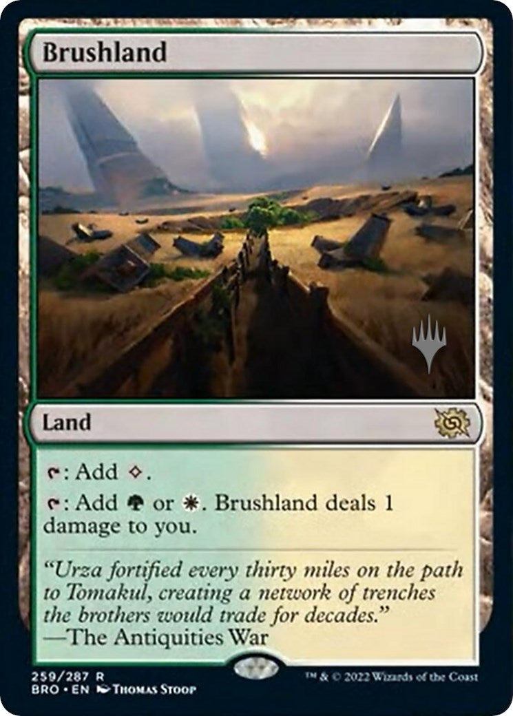 Brushland (Promo Pack) [The Brothers' War Promos] | Exor Games Summserside