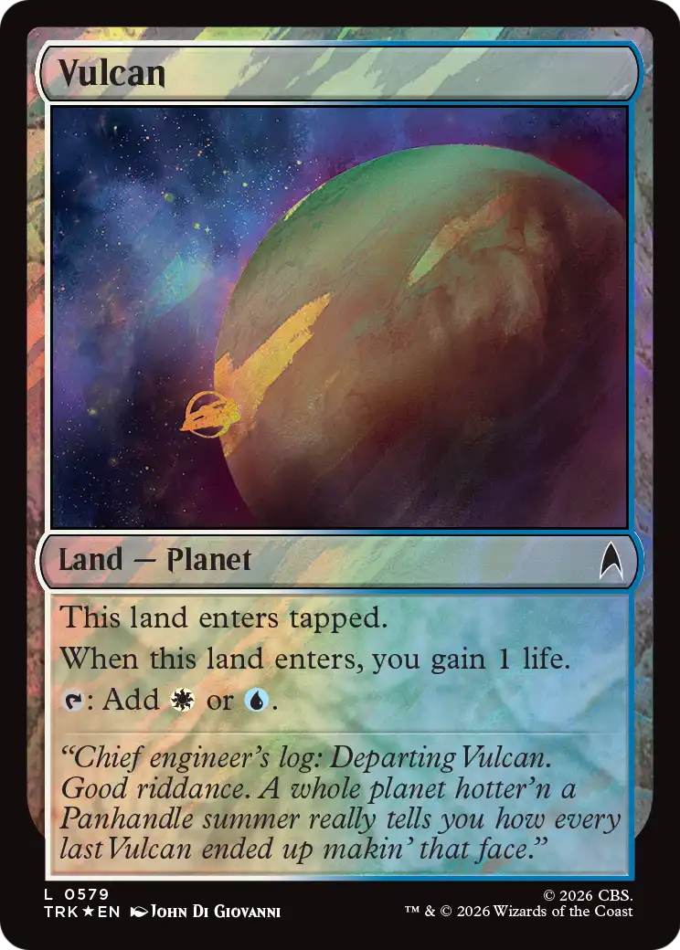 Vulcan (Surge Foil) [Star Trek] | Exor Games Summserside