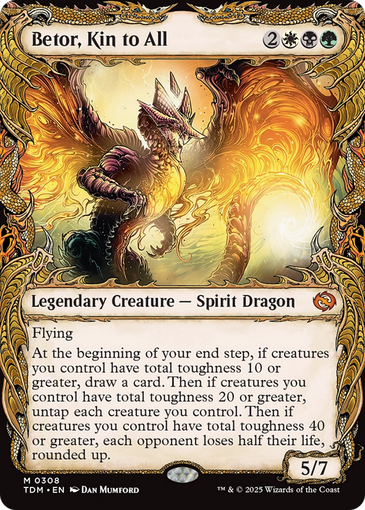 Betor, Kin to All (Showcase) [Tarkir: Dragonstorm] | Exor Games Summserside