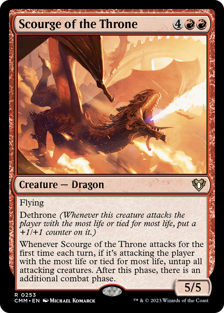 Scourge of the Throne [Commander Masters] | Exor Games Summserside