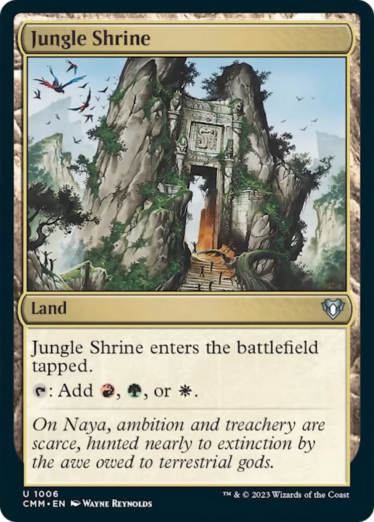 Jungle Shrine [Commander Masters] | Exor Games Summserside