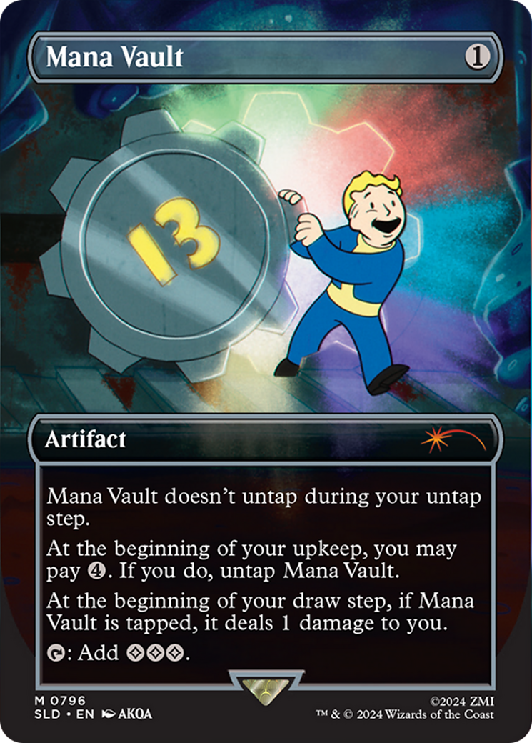 Mana Vault (Rainbow Foil) [Secret Lair Drop Series] | Exor Games Summserside