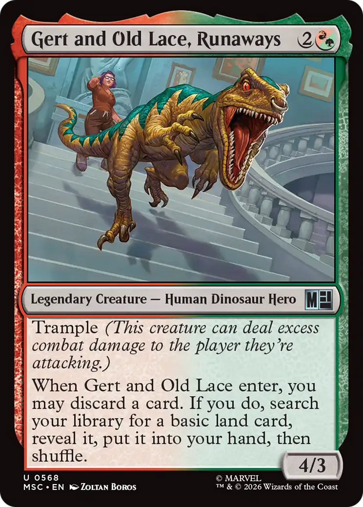 Gert and Old Lace, Runaways [Marvel Super Heroes] | Exor Games Summserside