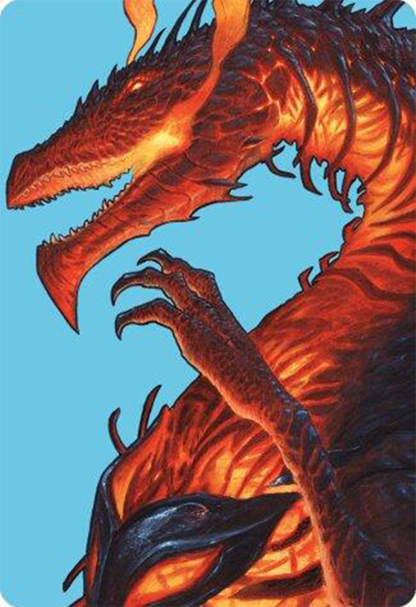 Herigast, Erupting Nullkite Art Card [Modern Horizons 3 Art Series] | Exor Games Summserside