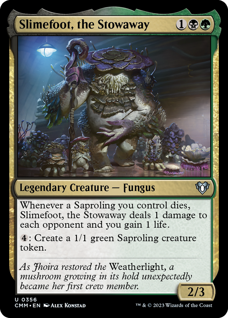 Slimefoot, the Stowaway [Commander Masters] | Exor Games Summserside