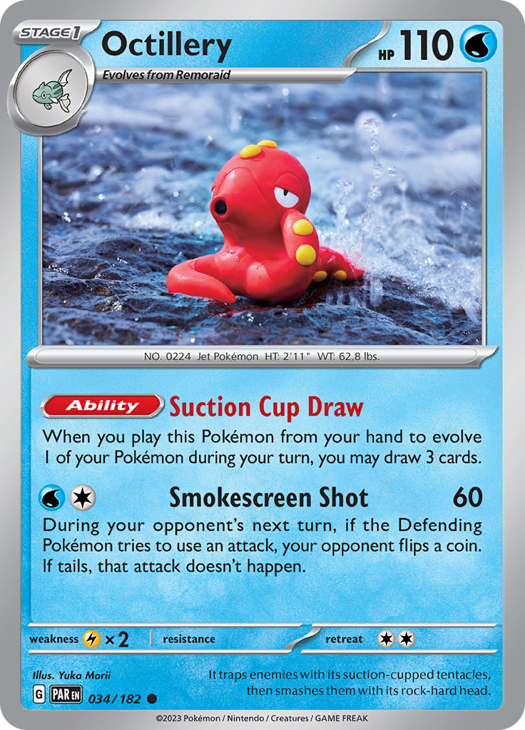 Octillery (034/182) [Scarlet & Violet: Paradox Rift] | Exor Games Summserside