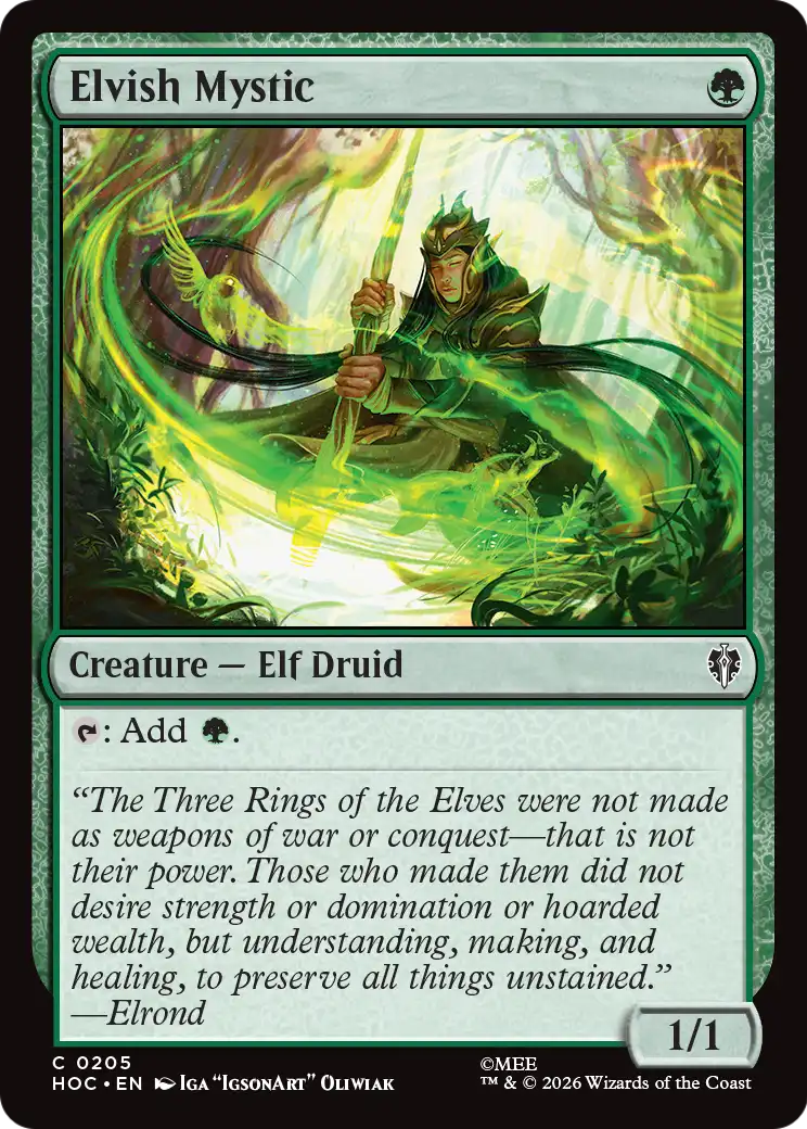 Elvish Mystic [The Hobbit: Eternal-Legal] | Exor Games Summserside