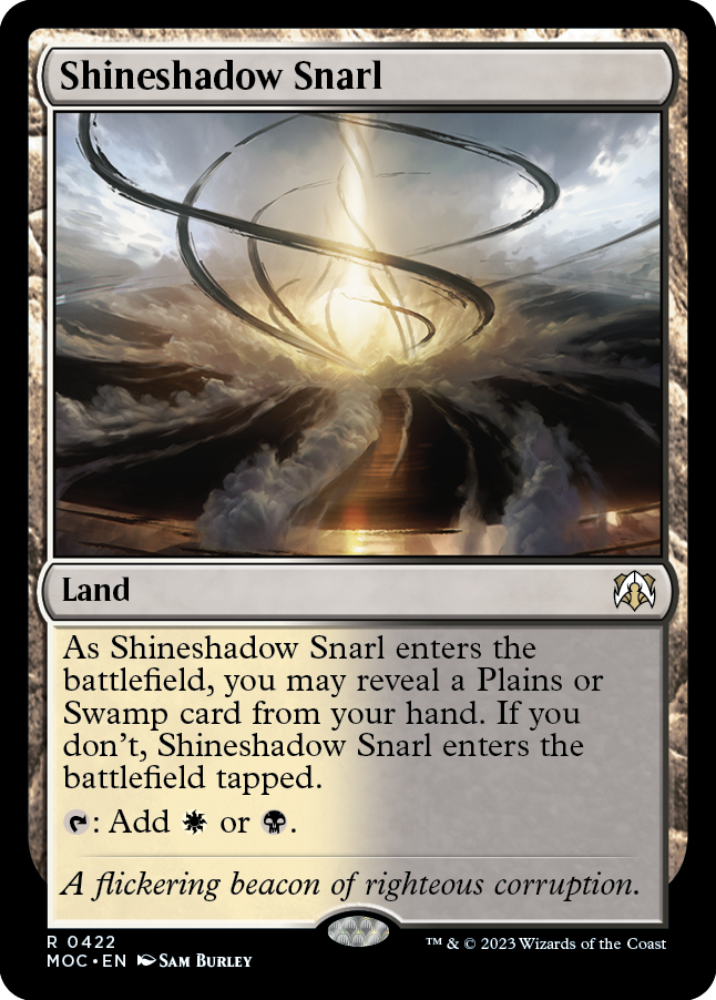 Shineshadow Snarl [March of the Machine Commander] | Exor Games Summserside