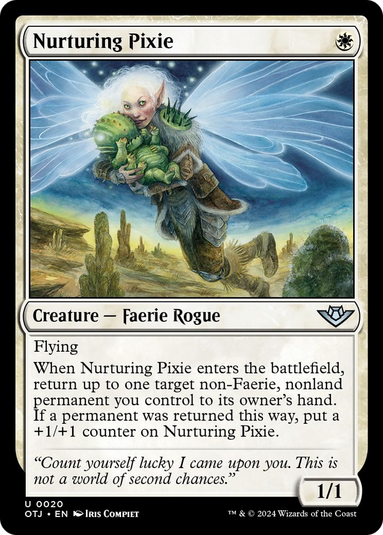 Nurturing Pixie [Outlaws of Thunder Junction] | Exor Games Summserside