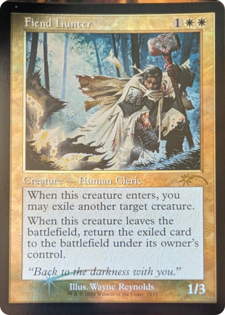 Fiend Hunter (Retro Frame) [Secret Lair Drop Series] | Exor Games Summserside