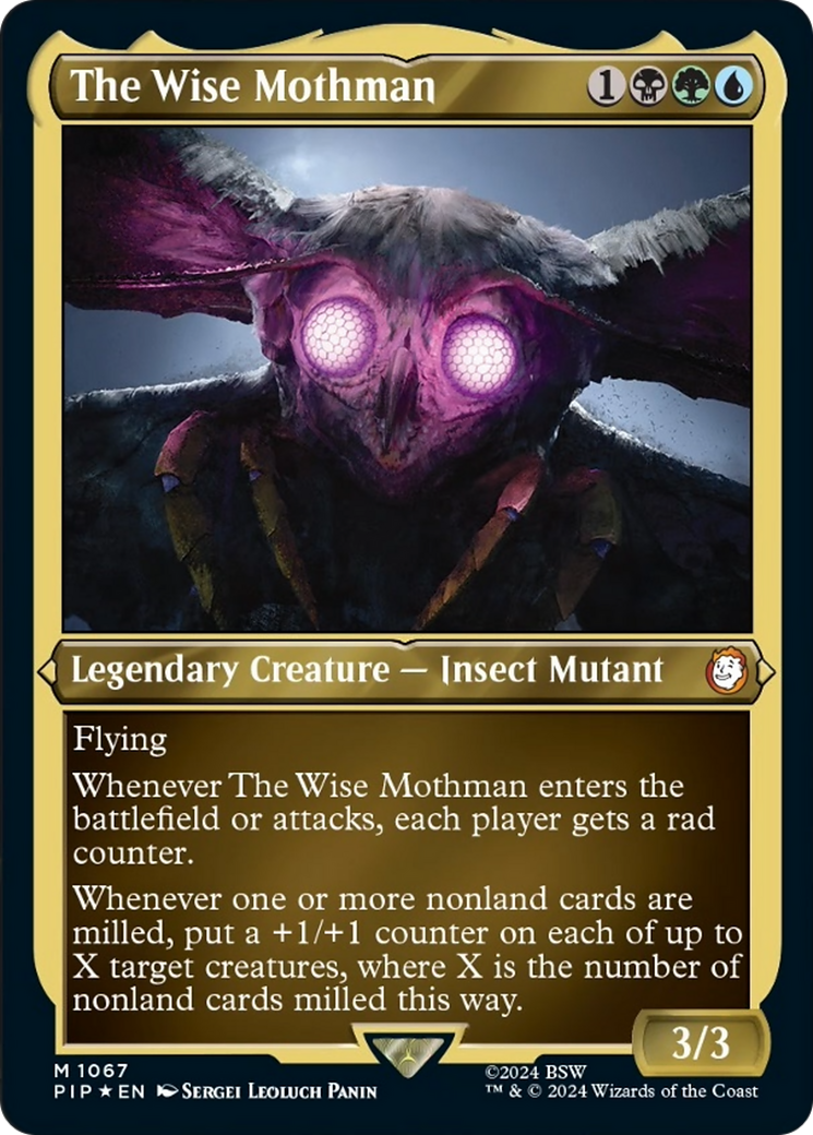 The Wise Mothman (Display Commander) [Fallout] | Exor Games Summserside