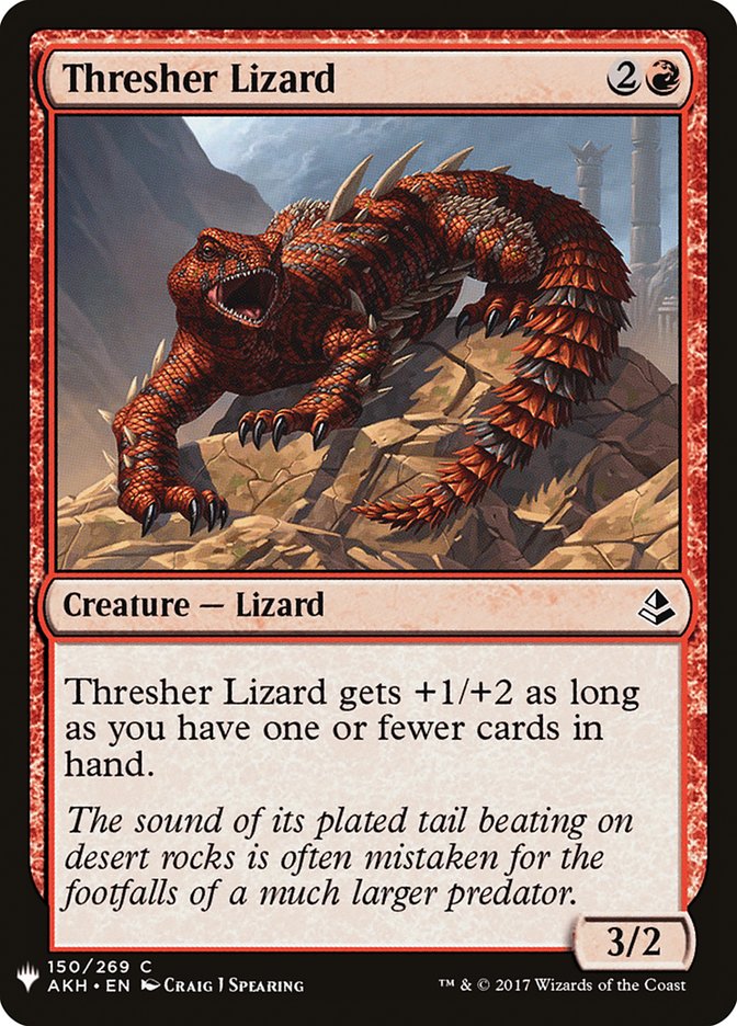 Thresher Lizard [Mystery Booster] | Exor Games Summserside