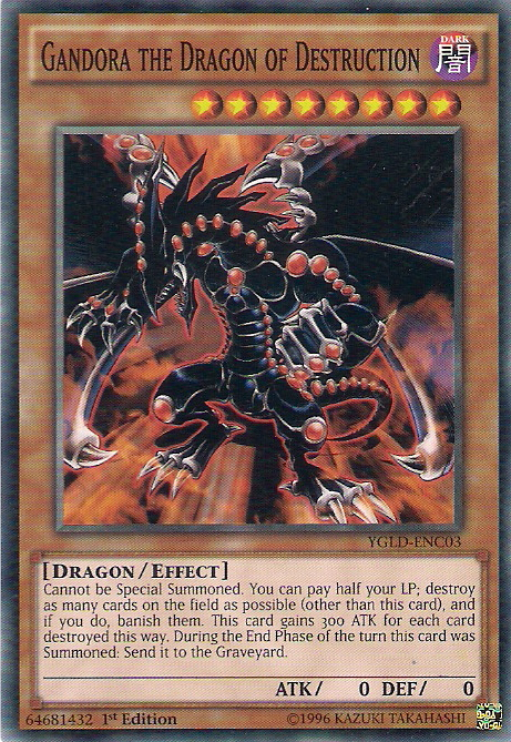 Gandora the Dragon of Destruction [YGLD-ENC03] Common | Exor Games Summserside